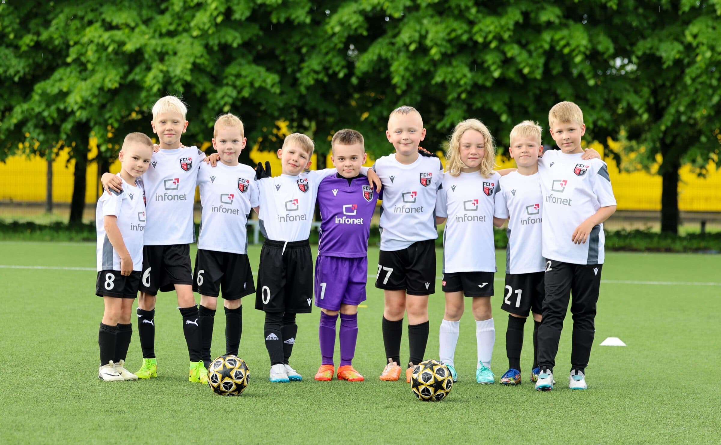 Infonet Football School team