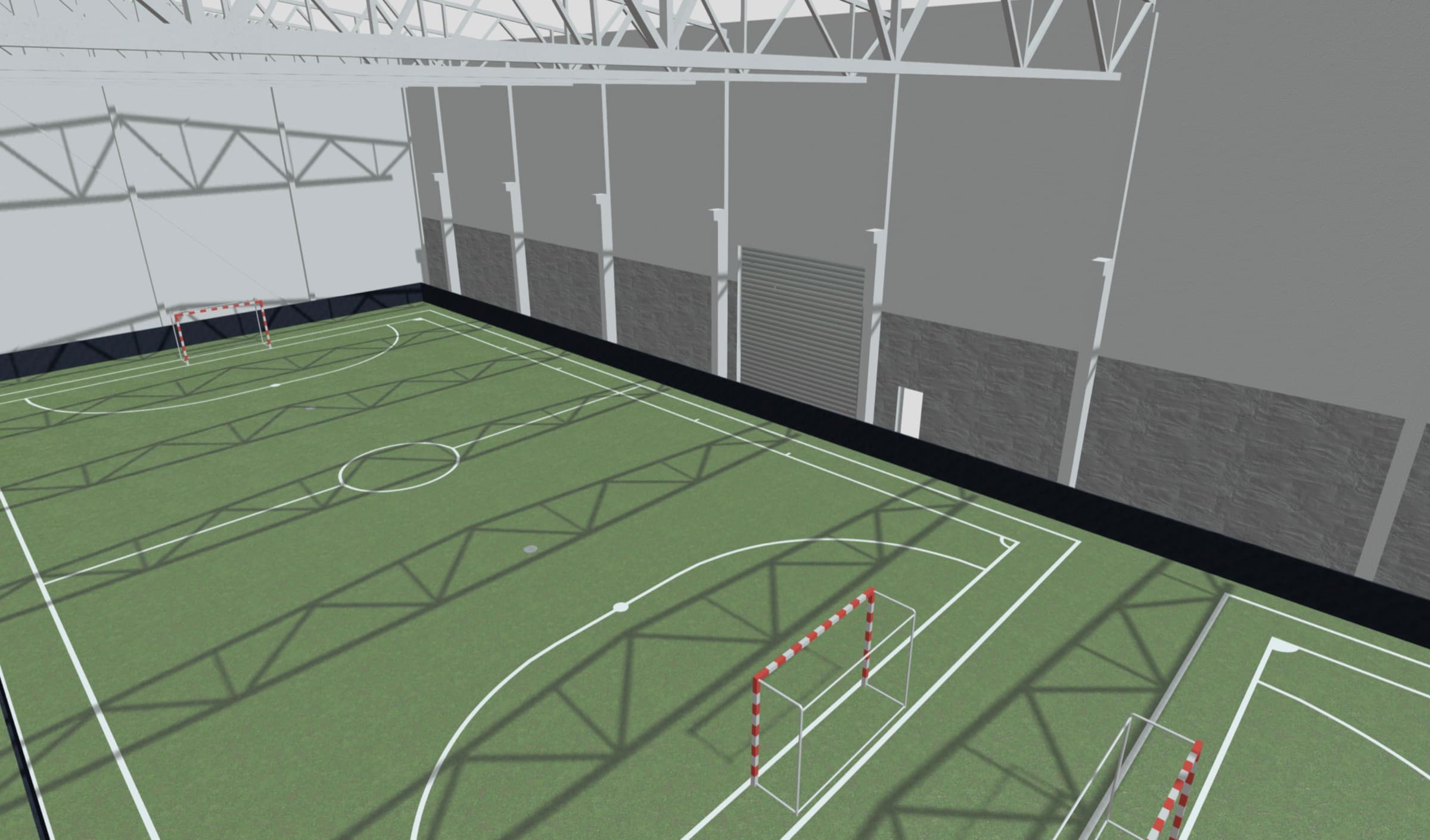 FCI Arena pitches — 3D project visualization