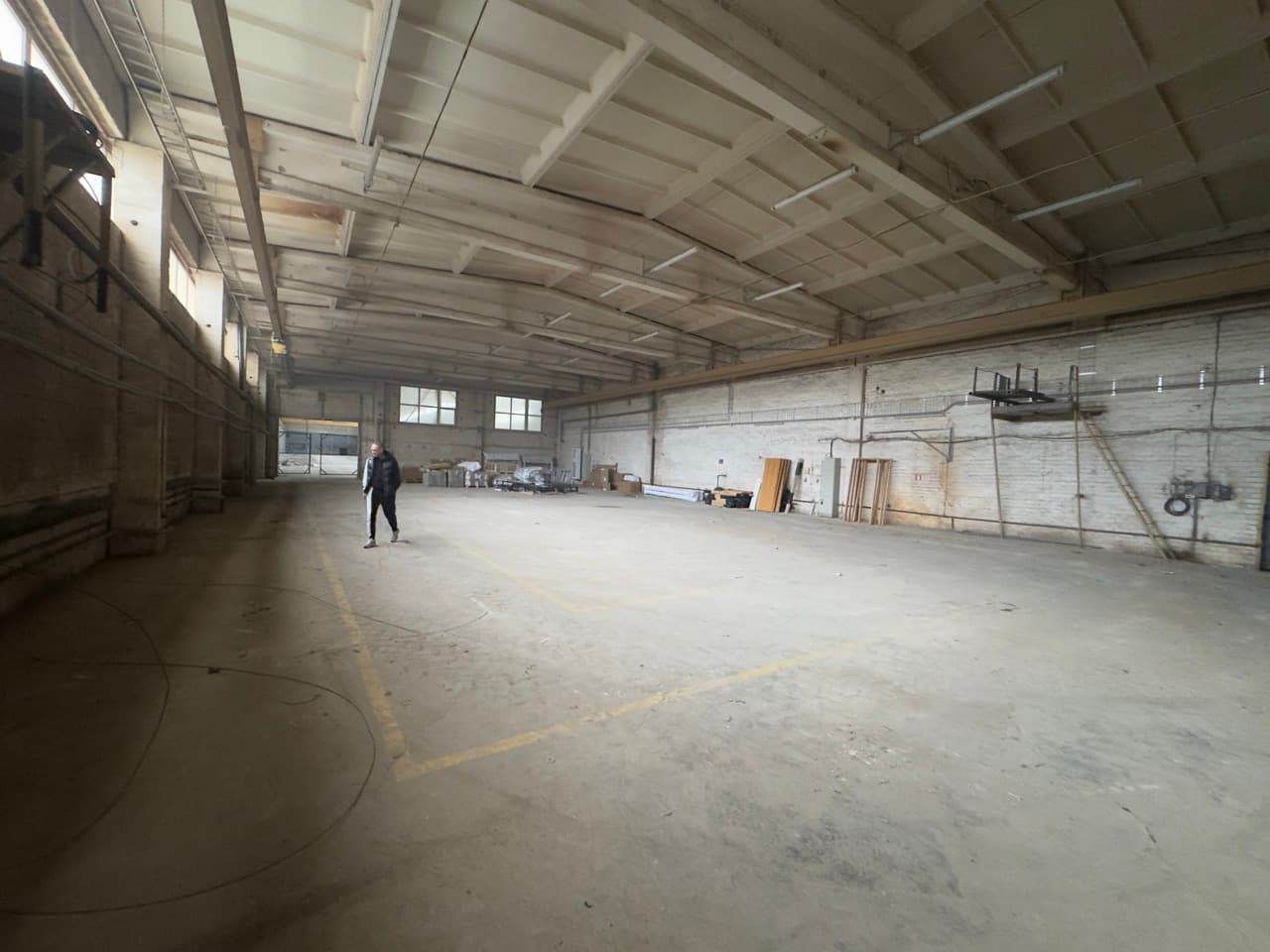 Hangar wide interior