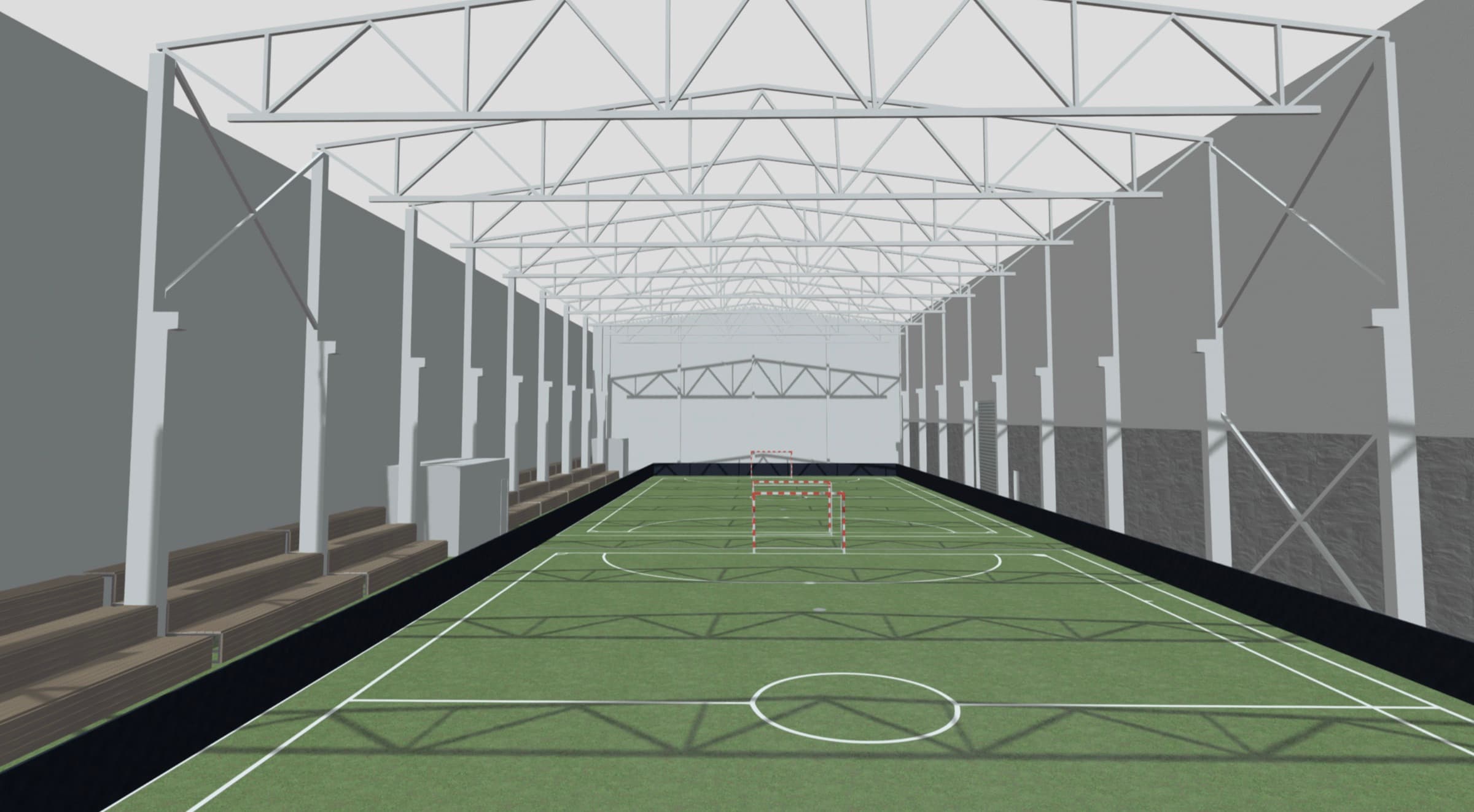 FCI Arena — long perspective view