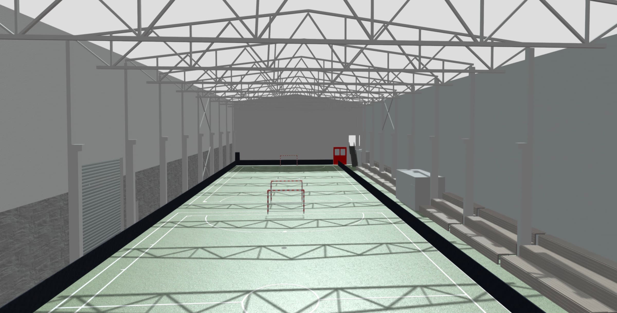 FCI Arena — goal-level perspective