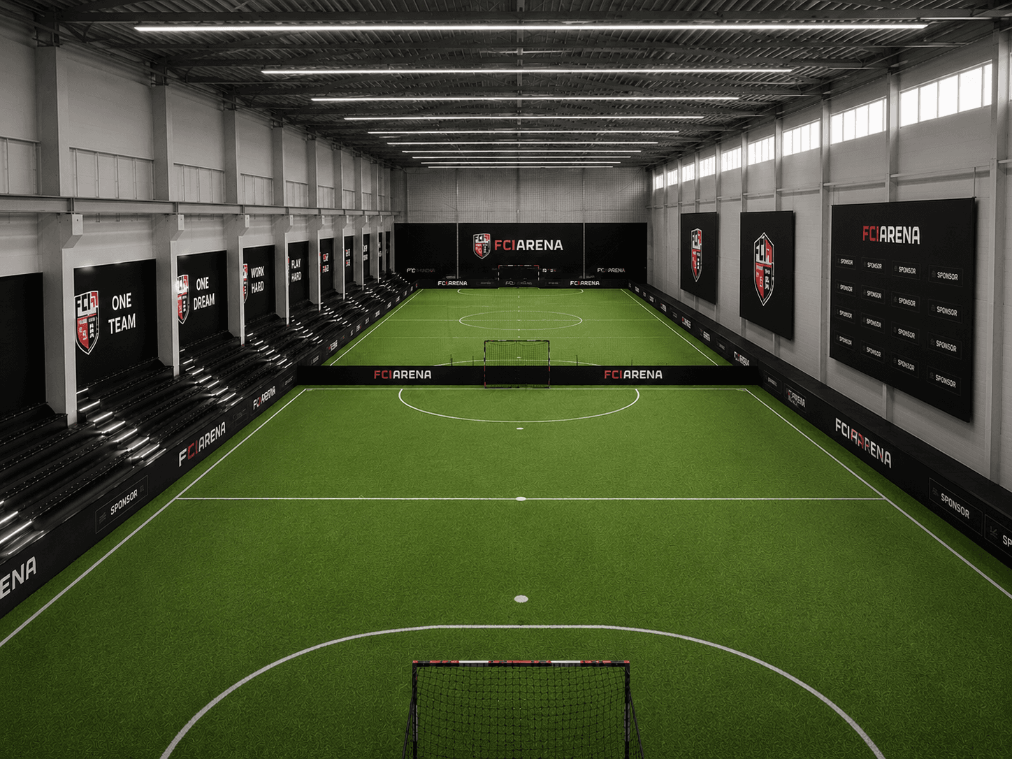 FCI Arena pitch overview